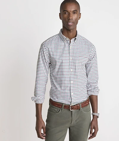 Quidnet Tattersall Performance Cotton Shirt