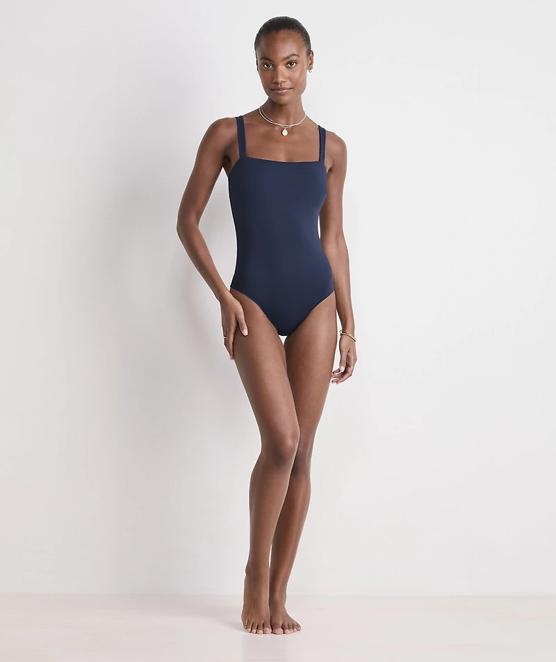 Southampton Square Neck One-Piece