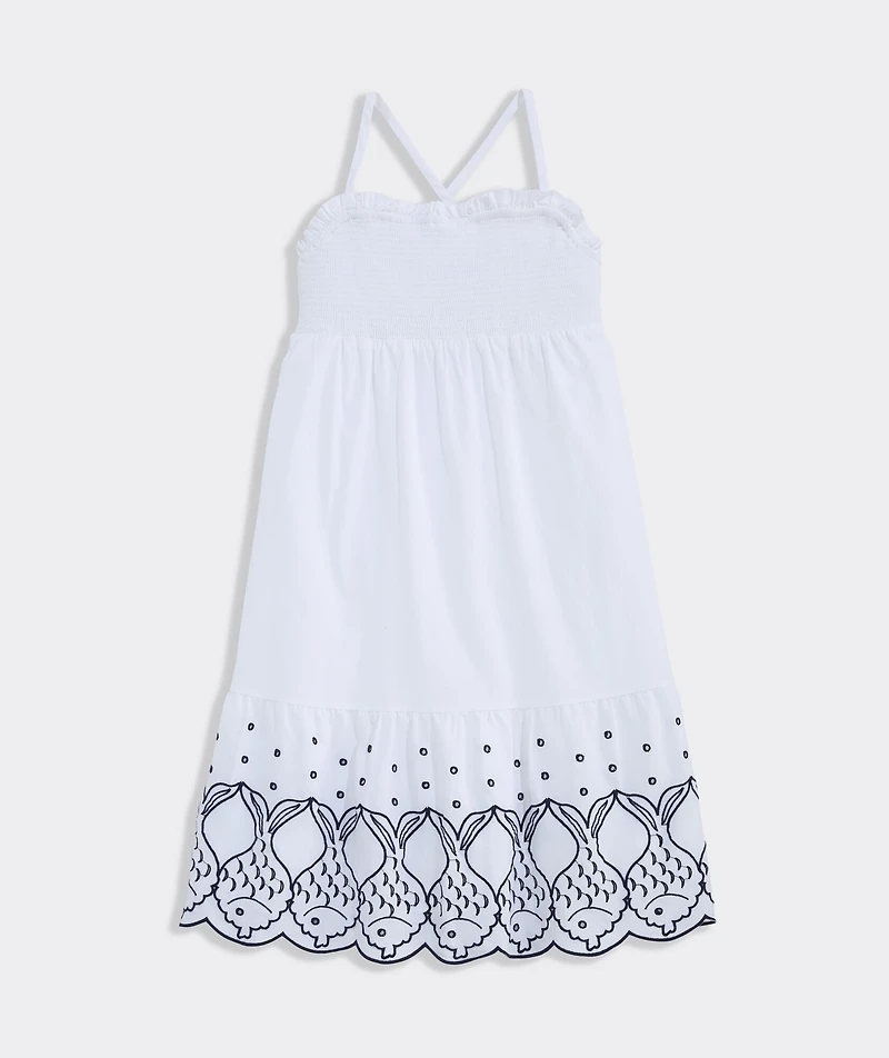 Girls' Cassie Eyelet Dress