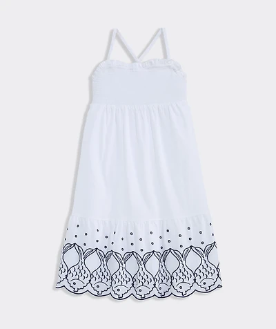 Girls' Cassie Eyelet Dress