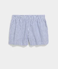 Linen Pull-On Shorts