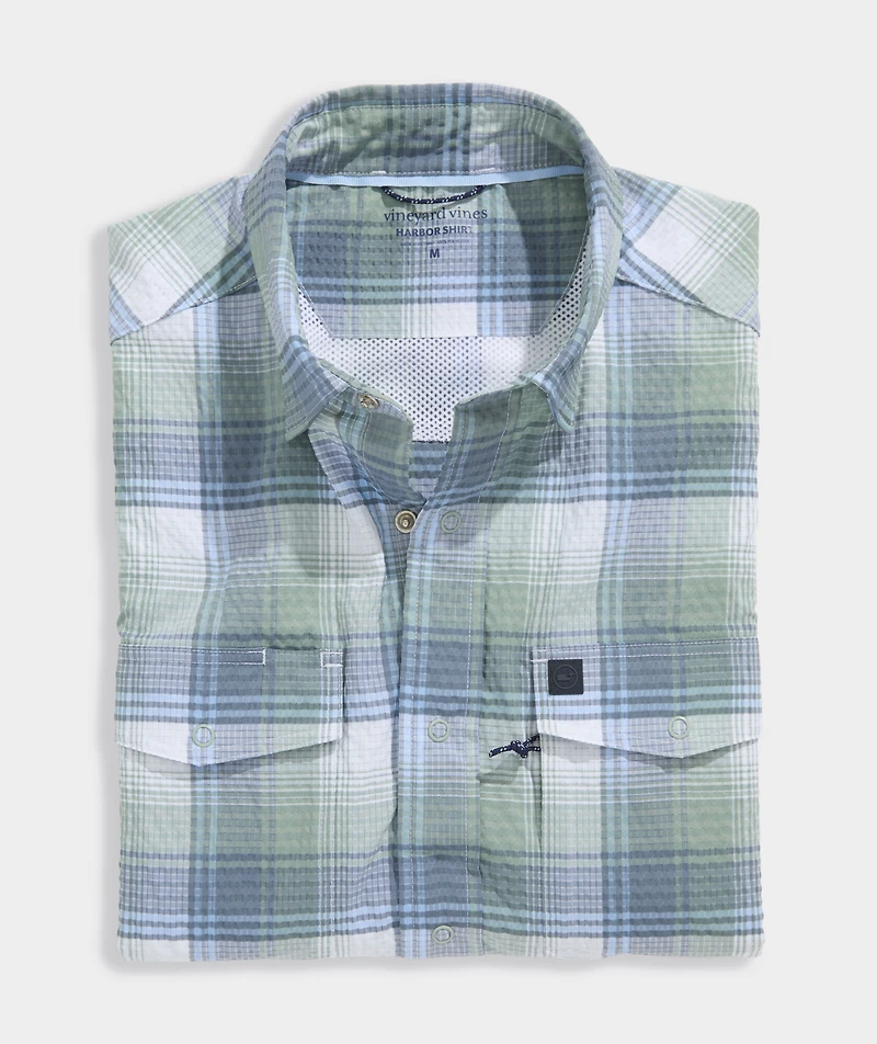 Hyline Plaid Performance Harbor Shirt