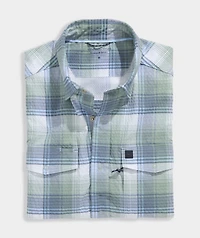Hyline Plaid Performance Harbor Shirt