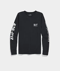 Glow-In-The-Dark Mom-ster Long-Sleeve Pocket Tee