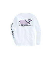 OUTLET Women's Vineyard Whale Long-Sleeve Pocket Tee