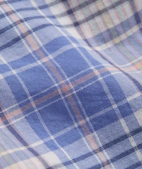 Boys' Long Bay Plaid Madras Shirt