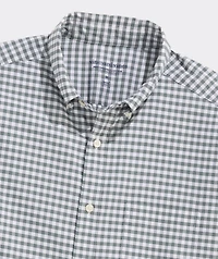 Skysail Gingham Performance Cotton Shirt
