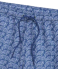 OUTLET 7 Inch Batik Fish Chappy Swim Trunks