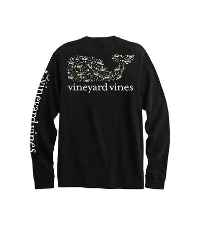 OUTLET Women's Frankenstein Whale Long-Sleeve Pocket Tee