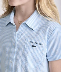 Girls' Short-Sleeve Harbor Cover-Up
