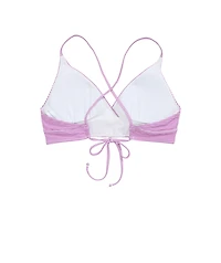 OUTLET Women's Micro Stripe Bikini Top