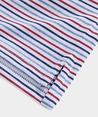 Boys' Multi Bradley Stripe Sankaty Polo