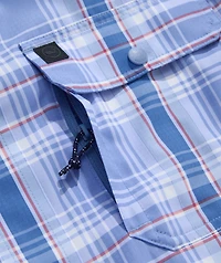 Sailfish Plaid Performance Harbor Shirt