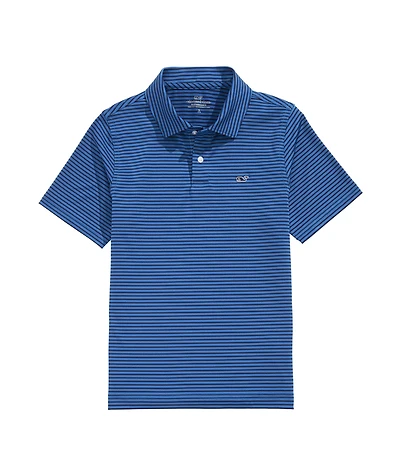 OUTLET Boys' Bradley Stripe Performance Polo