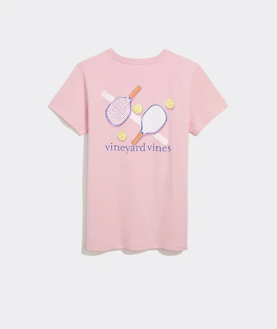 Pickleball Paddles Short-Sleeve Pocket Tee