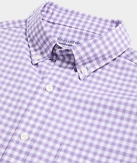 Skysail Gingham Performance Cotton Shirt