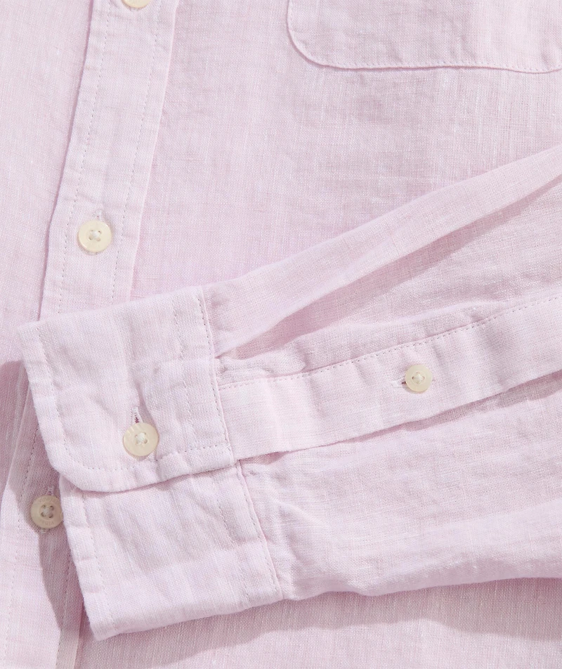 Surfside Solid Linen Shirt