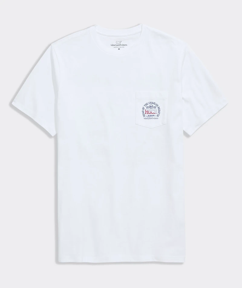 Head Of The Charles® Rowing Charles Short-Sleeve Pocket Tee