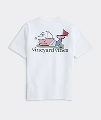 Boys' Golfer Whale Short-Sleeve Pocket Tee