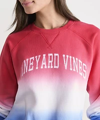 Americana Dip-Dye Surf Terry Sweatshirt