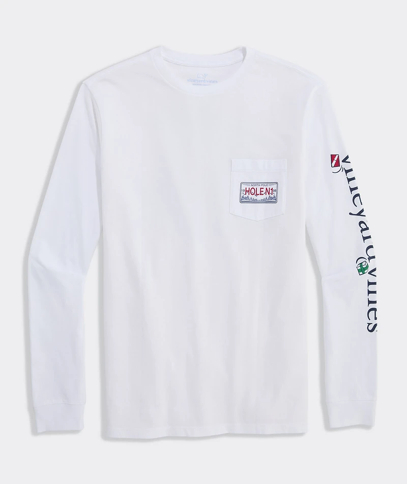 Best Christmas By Par Long-Sleeve Pocket Tee