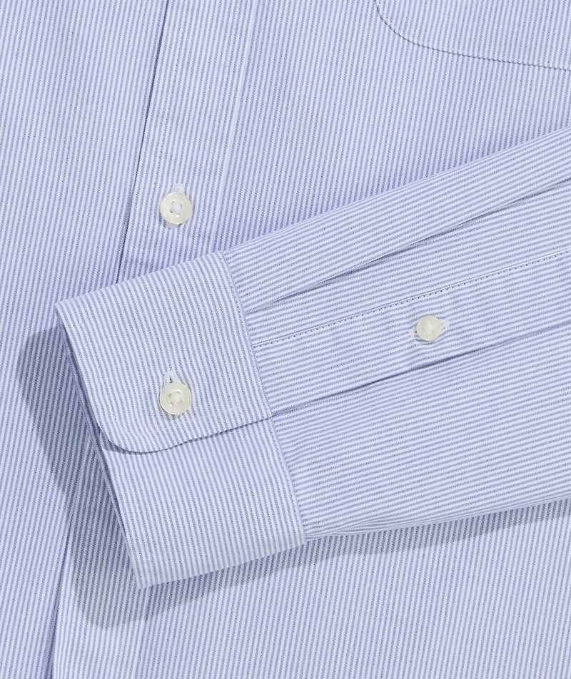Commodore Stripe Performance Cotton Shirt