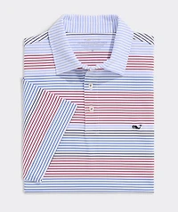 Harborview Engineer Stripe Sankaty Performance Polo