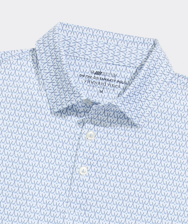 Performance Golf Printed Sankaty Polo