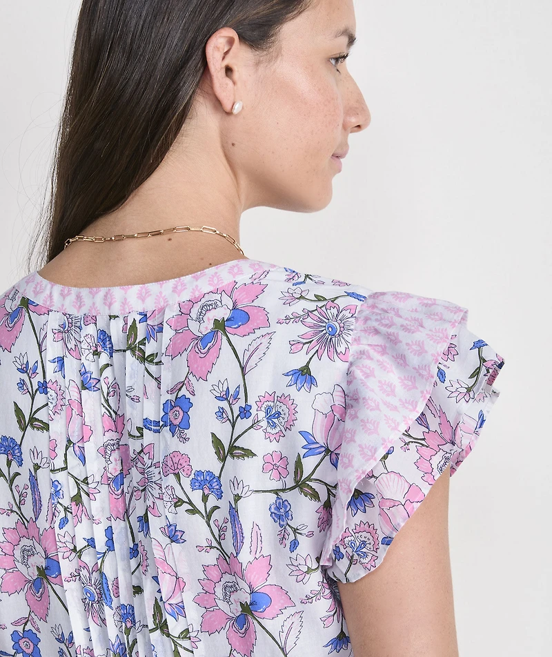 Nora Pintuck Dress