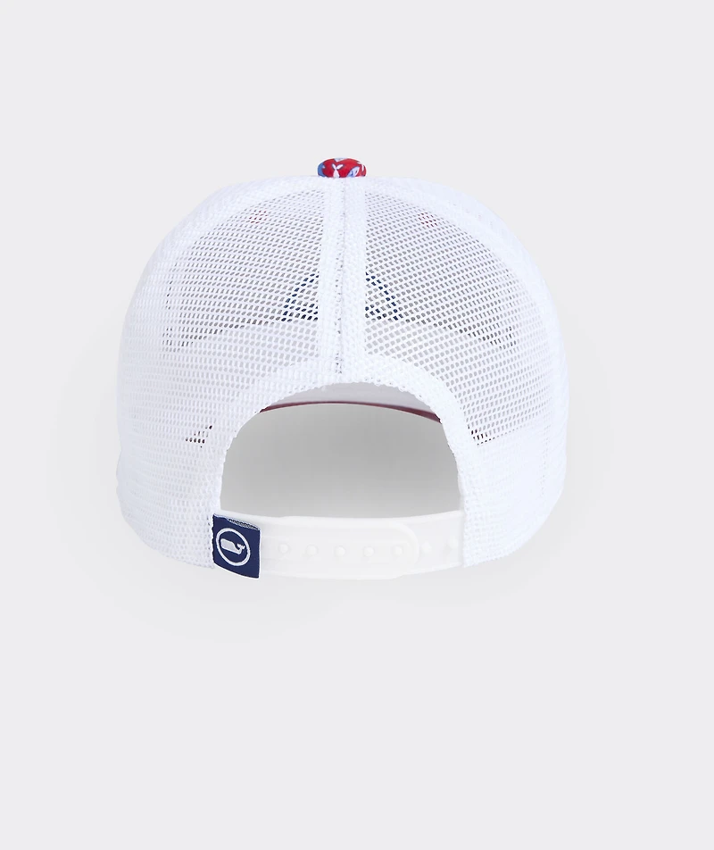 Boys' Fish Chappy Whale Dot Trucker Hat