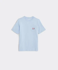 OUTLET Boys' Swimming Whales Short-Sleeve Pocket Tee