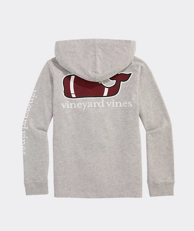 Boys' Football Whale Hoodie Tee