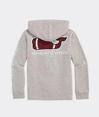 Boys' Football Whale Hoodie Tee