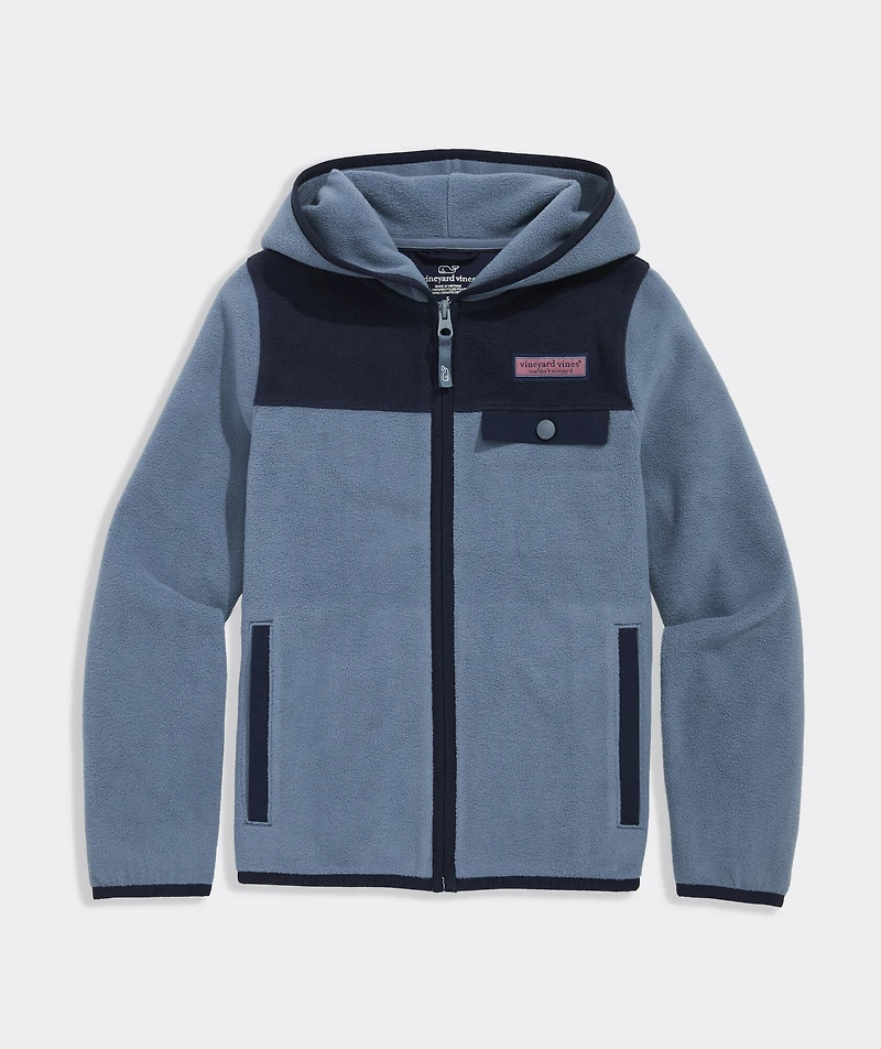 Boys' Harbor Fleece Full-Zip Hoodie Jacket