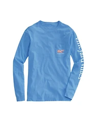 OUTLET Women's Hanukkah Whale Long-Sleeve Pocket Tee