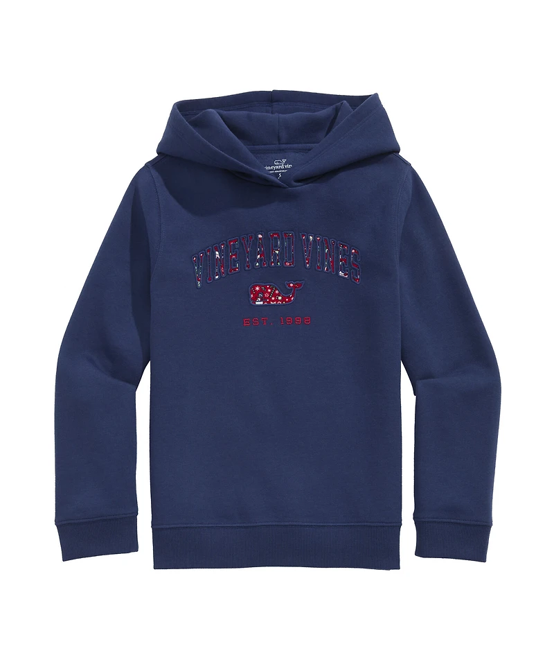 OUTLET Holiday Applique Brushed Terry Hoodie