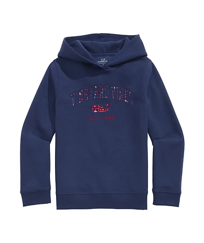 OUTLET Holiday Applique Brushed Terry Hoodie