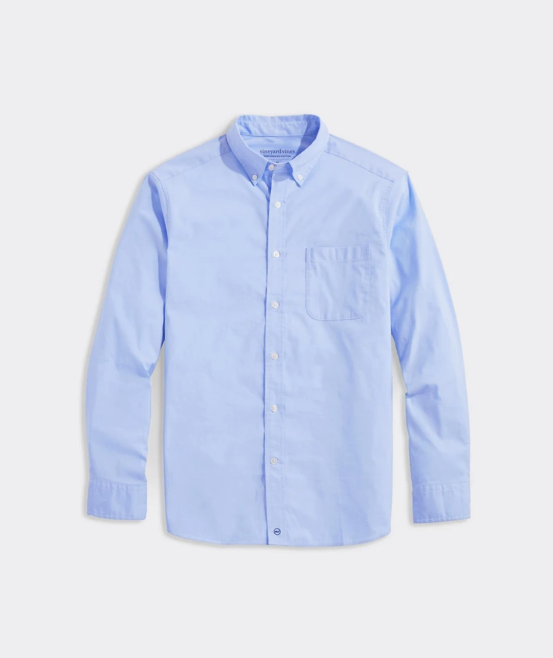 Breakwater Solid Performance Cotton Shirt
