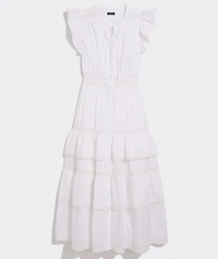 Christine Eyelet Shell Dress