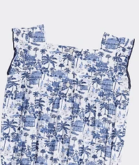 Baby Poplin Ruffle Bubble