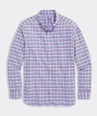 Road Town Tattersall Performance Cotton Shirt