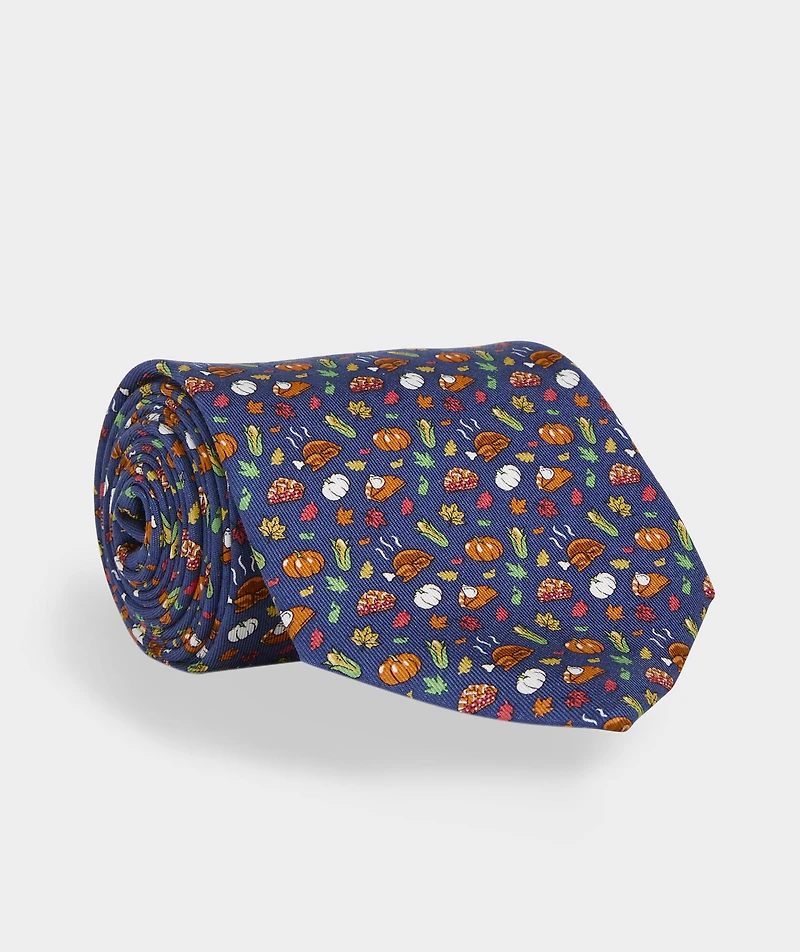 Thanksgiving Essentials Silk Tie