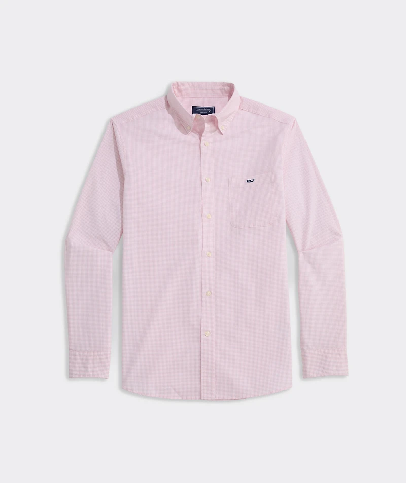 Anegada Gingham Perfect Wash Poplin Shirt