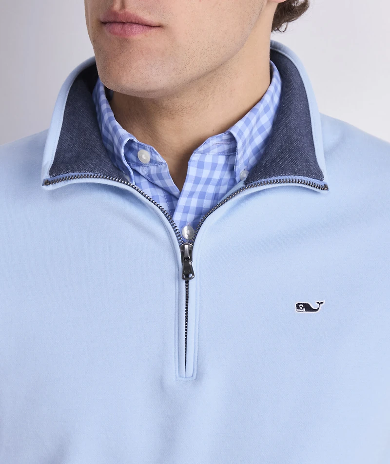Solid Saltwater Quarter-Zip