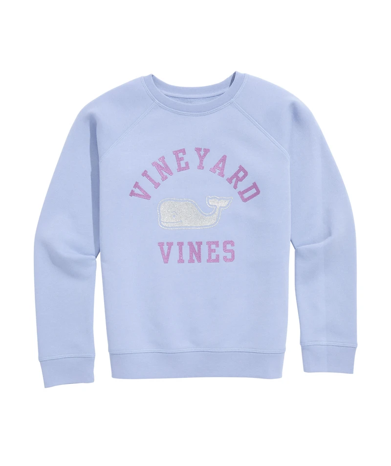 OUTLET Girls' vineyard vines Glitter Crewneck