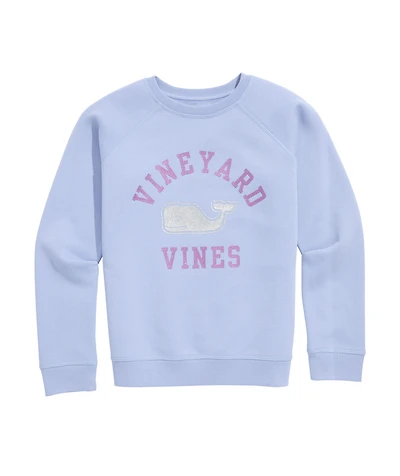 OUTLET Girls' vineyard vines Glitter Crewneck