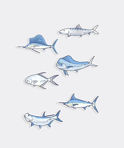 vineyard vines Fish Sticker Pack