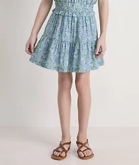 Girls' Tiered Ruffle Skirt