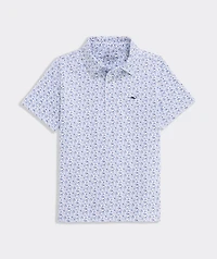 Boys' Printed Sankaty Performance Polo
