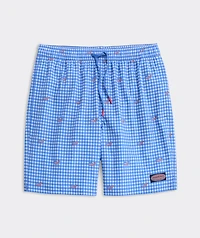 Inch Printed Chappy Swim Trunks